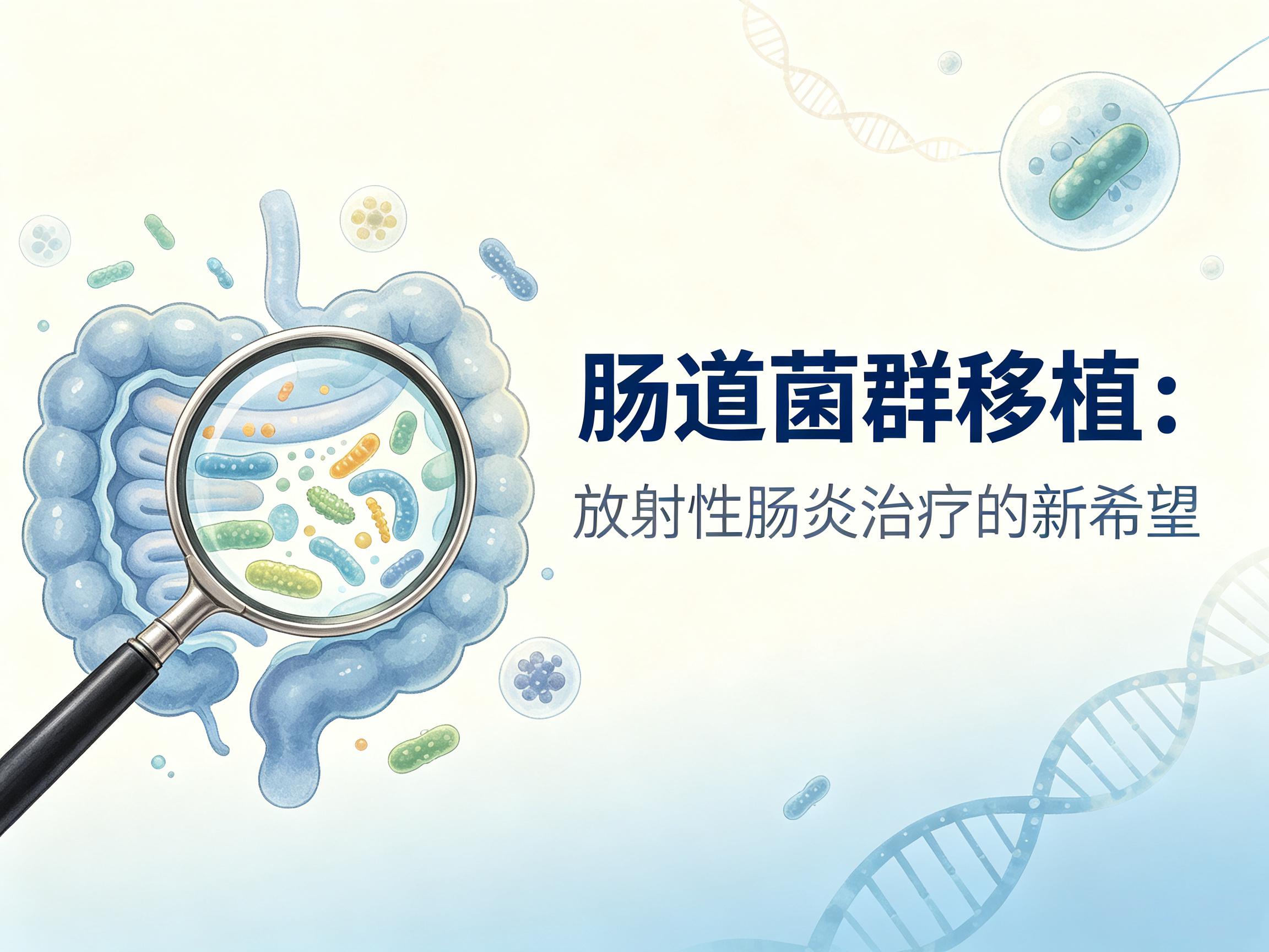 双鸭山市|第3期 肠道菌群移植：放射性肠炎治疗的新希望